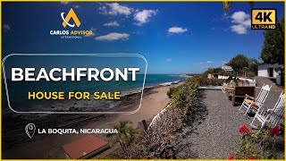 🌟🏠🚨NEW PRICE !🚨 Beachfront House for Sale in Carazo Nicaragua #2289