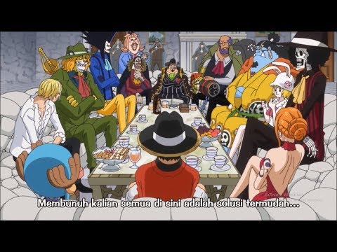 Bege ingin membunuh Luffy ! One Piece 828 Sub Indo