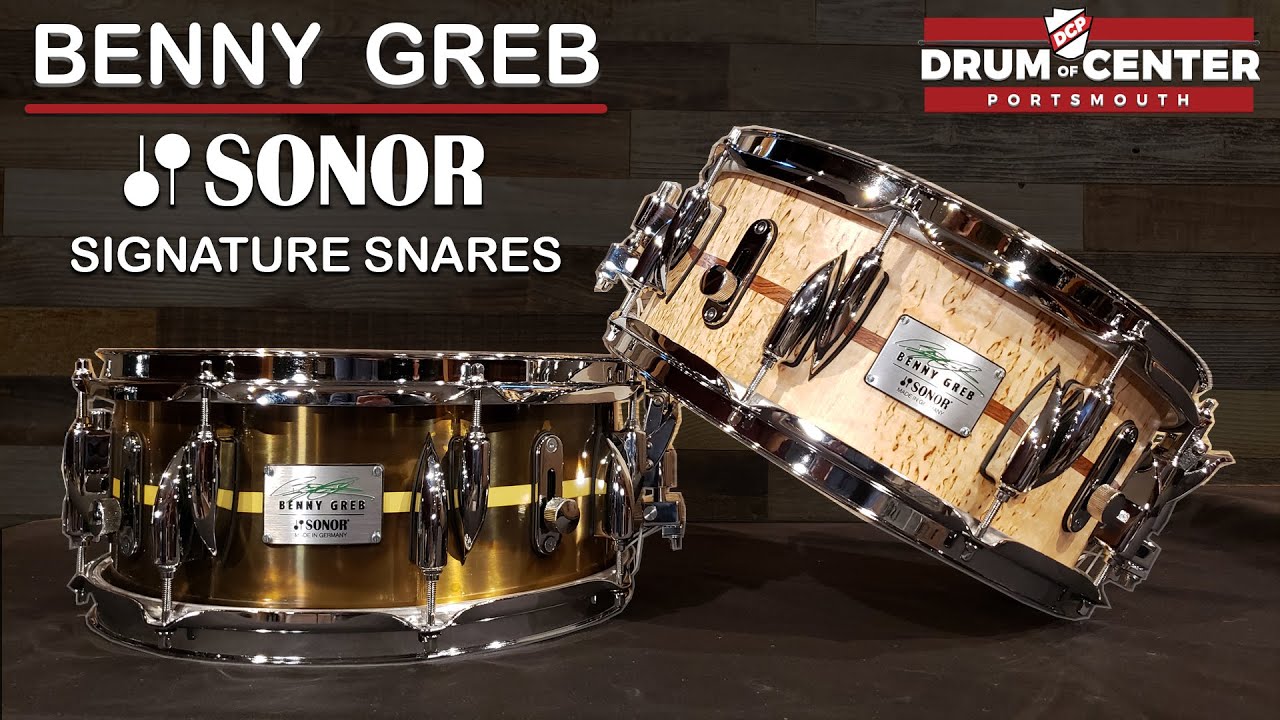 Sonor Benny Greb Signature 13 x 5.75 Beech Scandinavian Birch Snare Drum BLOWOUT 