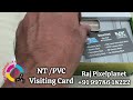 NT PVC Visiting Card @rajpixelplanet 