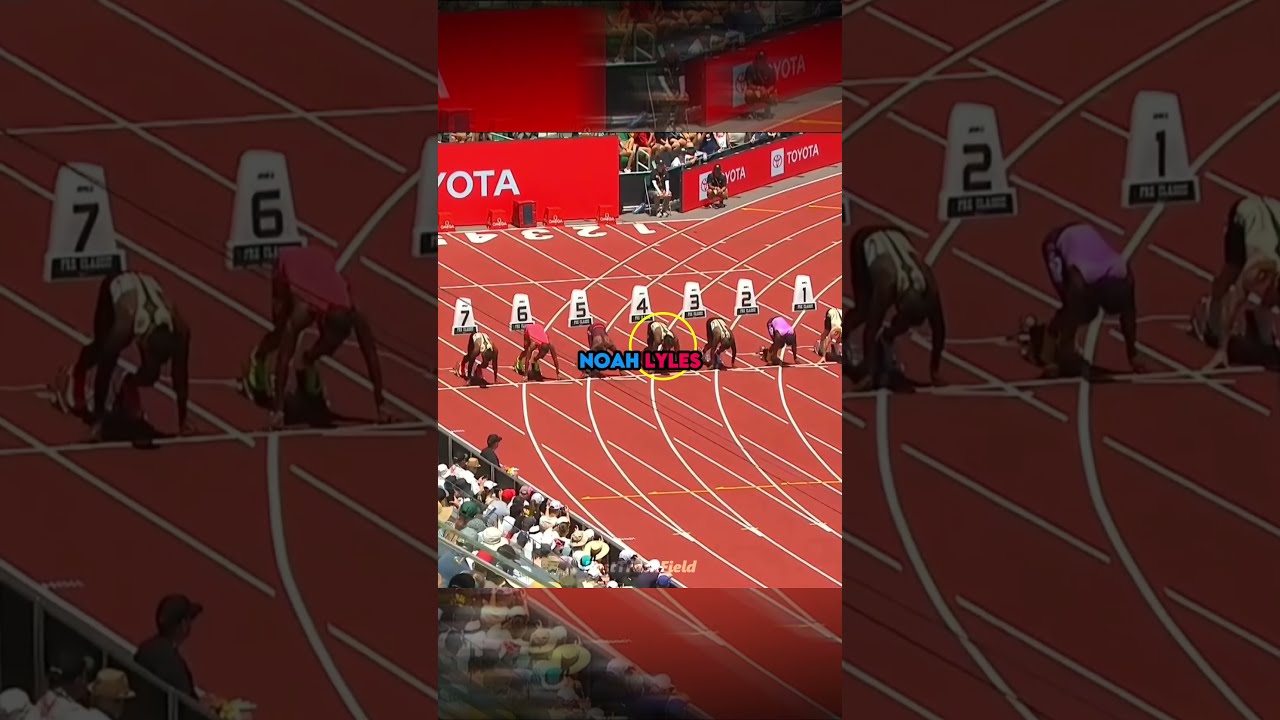 Kishane Thompson 100m AURA 