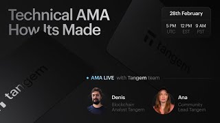 Tangem Team AMA - Livestream | Technical AMA: How its Made