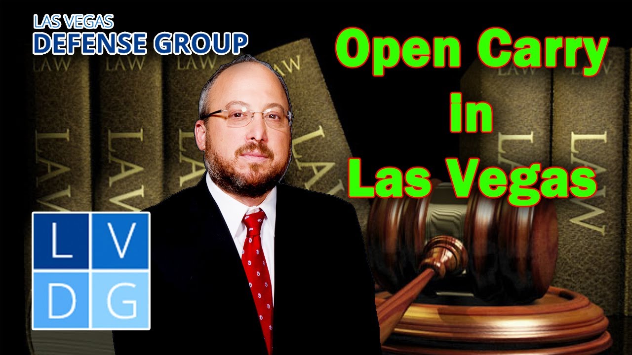 Can I openly carry a gun in Las Vegas? Nevada "open carry" firearm laws