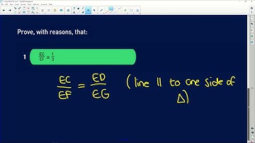Maths 2019 Revision: Similarity & Proportionality - Complex Similarity Geometry Q - Part 11/14