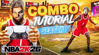 The ONLY 3 DRIBBLE MOVES You NEED for NBA2K26 Season 8! 🔥