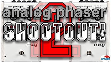 Analog Phaser Pedal Shootout 2 - Stereo phasers!