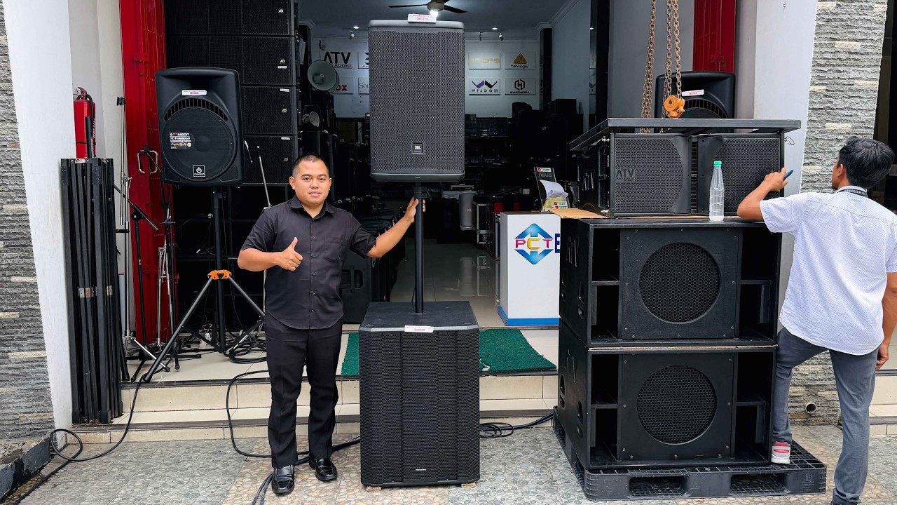 Subwoofer 18inc yg cocok buat JBL EON 715 pakai - FIDELITY THOR 18 HE