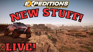 Expeditions A MudRunner Game Live Gameplay! New Map New Vehicles New Expeditions Upgrades And More