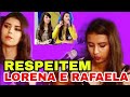 Veja o que disseram de LORENA E RAFAELA e Mayk e Lyan.Tentaram os desqualificarem MÁS TEVE RESPOSTA