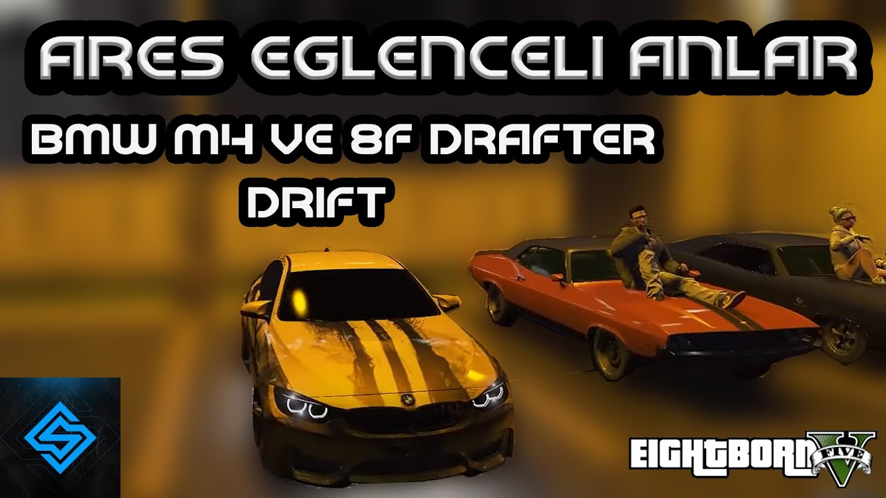 ARES VE UZAY MEKANİKTE EĞLENCELİ ANLAR ! BMW M4 DRİFT !  EightbornV Syna
