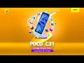 Follow the Poco C31 dispatch live here