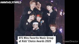 BTS WINNING KIDS CHOICE AWARD+BTS MEMBERS SPEECH|THEFIRST ASIAN