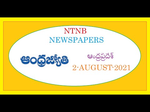 ANDHRA JYOTHI AP 2 AUGUST 2021 MONDAY