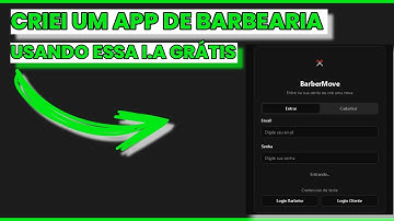 CRIE um APLICATIVO de AGENDAMENTO de BARBEARIA sem PROGRAMAR usando I.A LOVABLE GRÁTIS - Parte 1