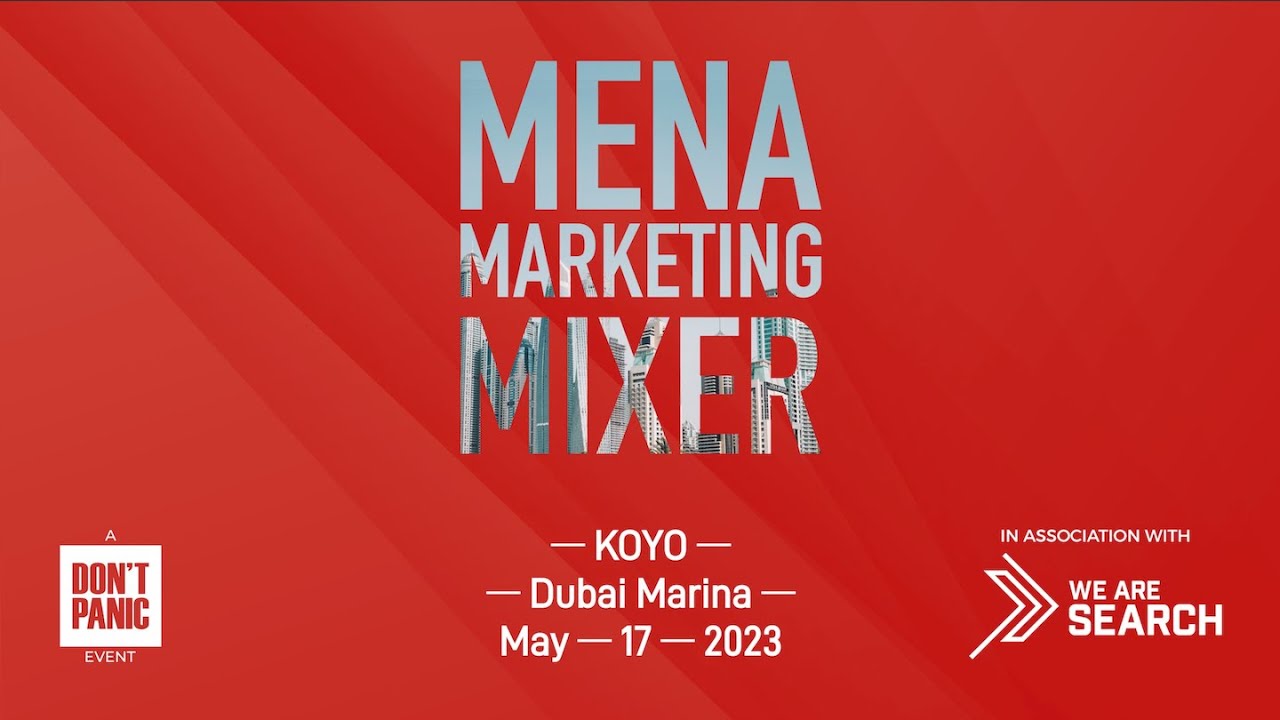 MENA Marketing Mixer - Highlights