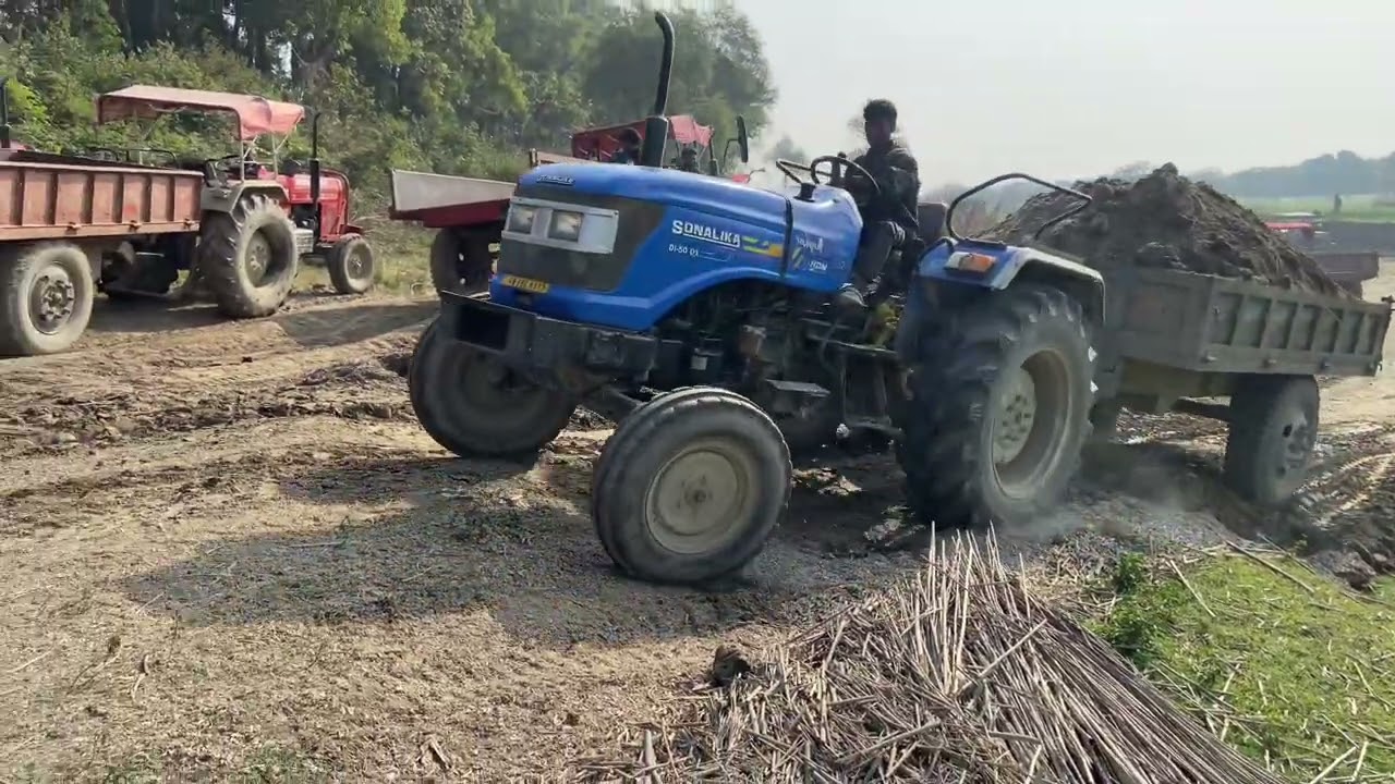 Sonalika Swaraj￼ 855 Mahindra JCB Messiy, John Deere￼ 5050 Swaraj 744
