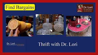 Take your Pick Shopping! Jewelry, Ceramics, Glass and Mid-Century Modern | Thrift with Dr. Lori