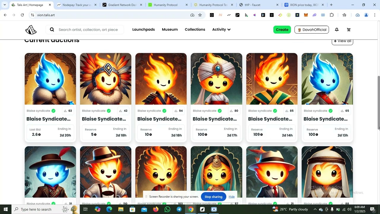 Blaise Syndicate NFTs Are Still Cheap! Buy Now on Xion.Talis.Art Secondary Market