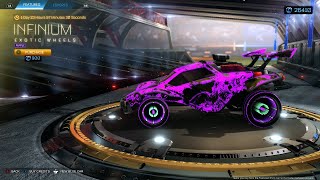 Rocket League Item Shop *PURPLE INFINIUM EXOTIC WHEELS* (February 26th)