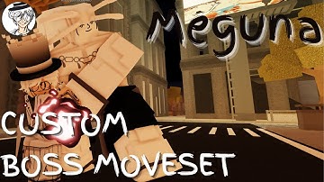 [JJS SKILL BUILDER] MEGUNA CUSTOM BOSS MOVESET