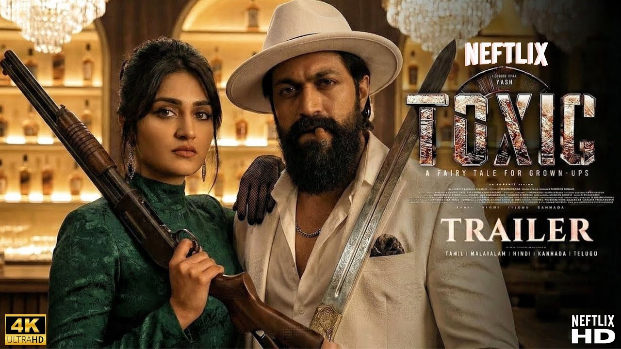 TOXIC  - Teaser Trailer 4k 2026 | Rocking Star Yash | Nayanthara | Geetu Mohandas | Coming Soon