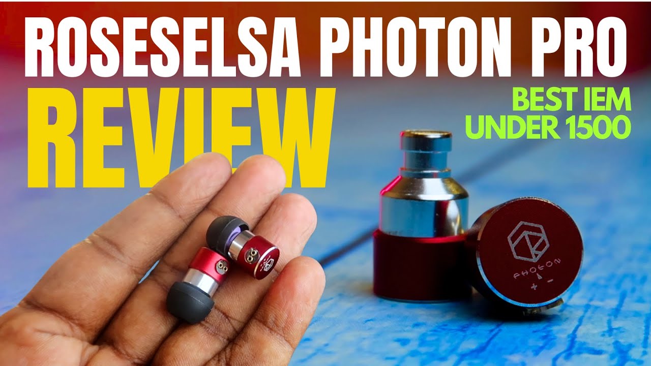 Roseselsa Photon Pro Review in Tamil 🔥 IEM Earphones under 1500 Rs 💥