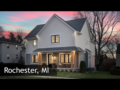 913 Fairview Ave, Rochester, MI home video tour