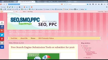 52 Google Webmaster Tools Tutorial   Google webmaster submit URL Part  1  Hindi
