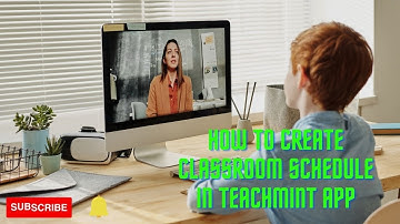 How to create class schedule in Teachmint App for beginners