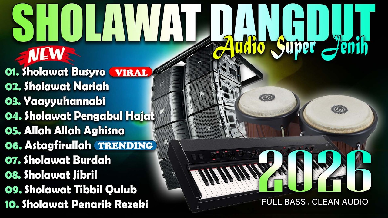 SHOLAWAT SPESIAL MENJELANG BULAN RAJAB 2026 | SHOLAWAT JIBRIL PENARIK REZEKI PALING MUSTAJAB, Nariah