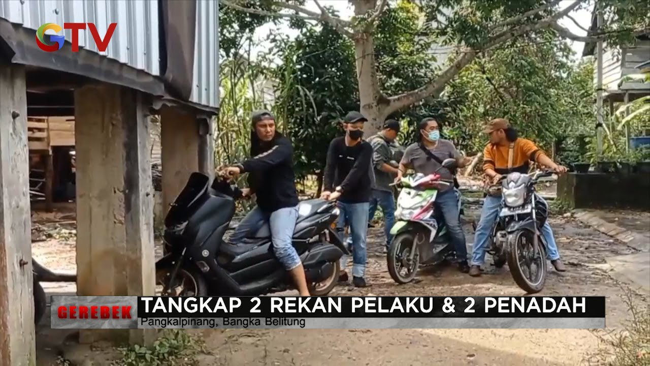 Polisi Bekuk Komplotan Curanmor di Pangkalpinang, Bangka Belitung #Gerebek 17/01