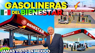 Mire! Asi seran las Gasolineras del Bienestar,Hecho Historico jamas visto en Mexico.Sorprendente!