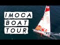 VENDEE GLOBE IMOCA BOAT TOUR! Check out Pip Hare's 60ft Racing Yacht up close!