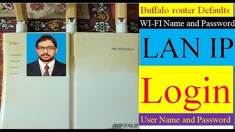 Buffalo router Default Wi-Fi password | Buffalo router Default IP | Buffalo router Default login |IP