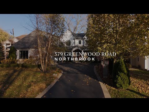 579 Greenwood Road, Northbrook, IL home video tour