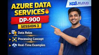 Azure Data Services Explained 🔥 | DP-900 Session 3 | Data Roles &amp; Real-Time Concepts