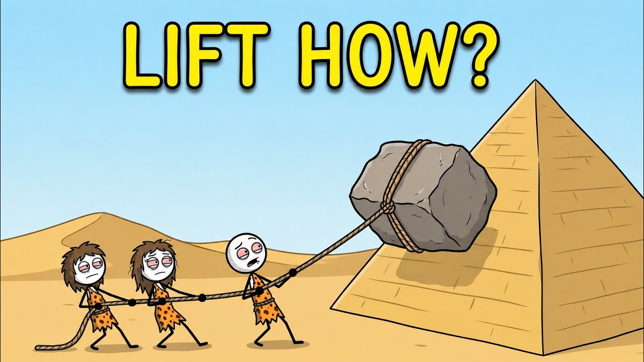 How Ancient Humans Actually Build the Pyramids