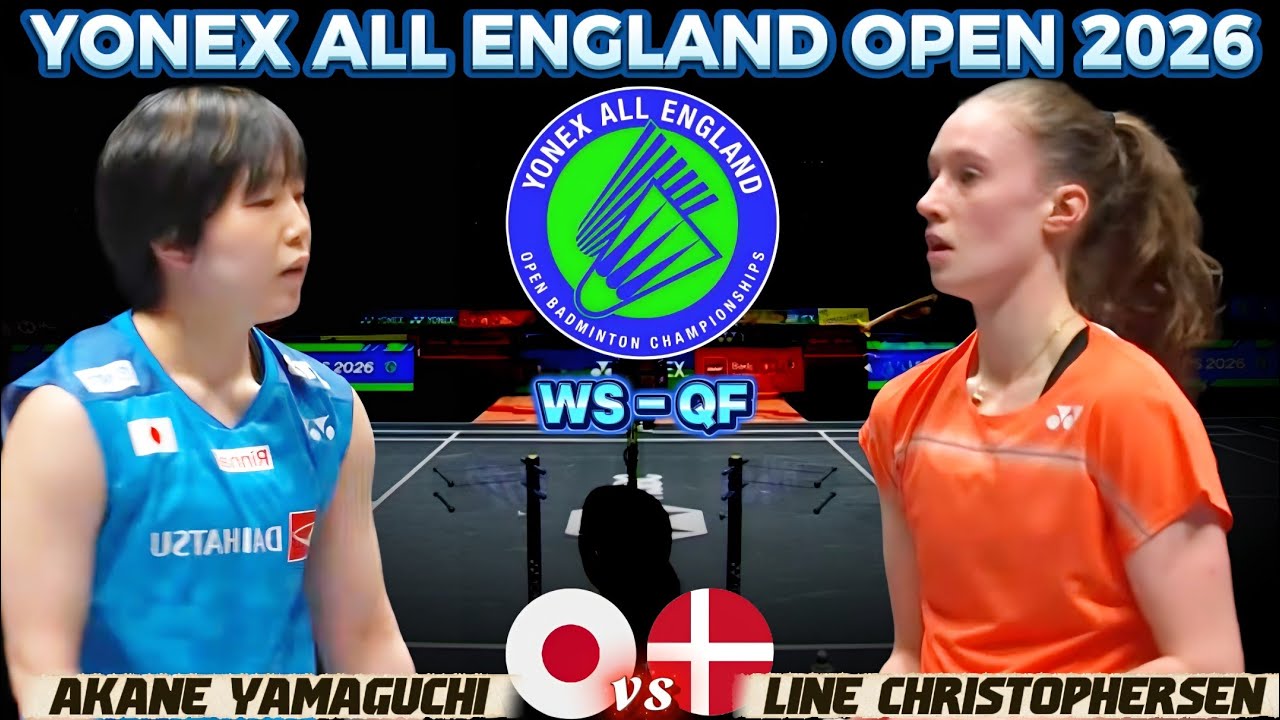 [WS - Quarterfinal] Akane Yamaguchi (JPN) vs Line Christophersen (DEN) | Badminton AE 2026