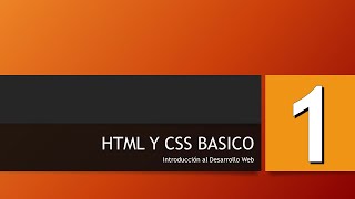 Capítulo 1 - Introduccion al desarrollo web