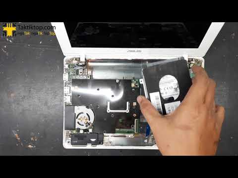 Video: Cara Membongkar Komputer Riba Asus X200LA (manual)