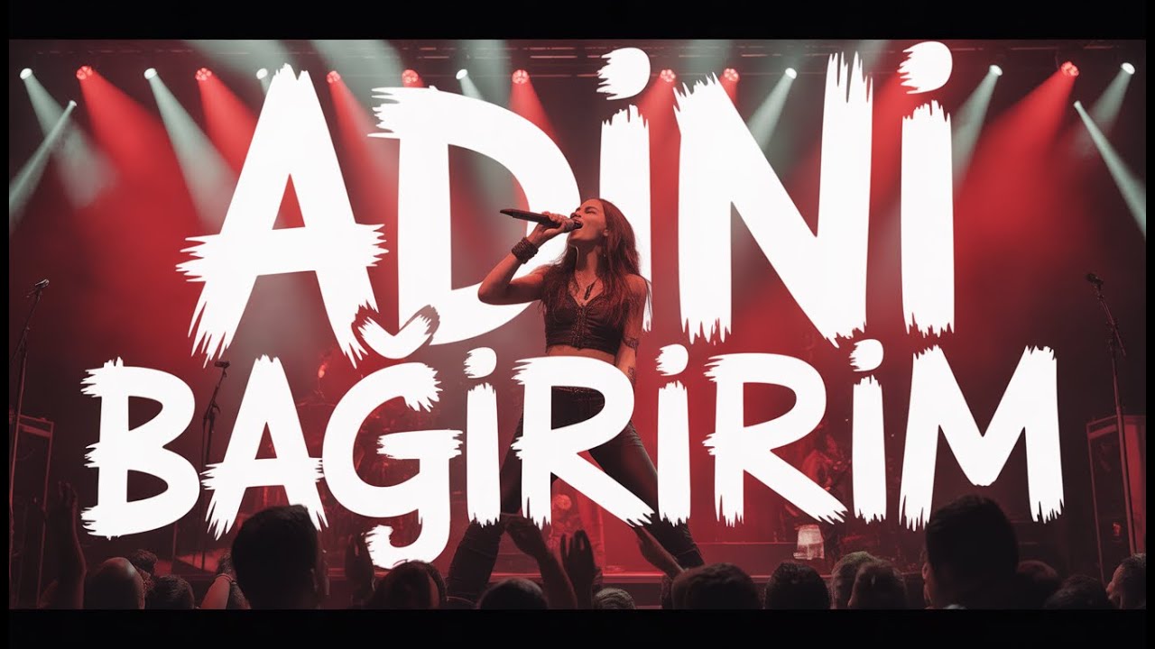 ADINI BAĞIRIRIM | Kadın Vokal | Anadolu Rock | Yeni Şarkı