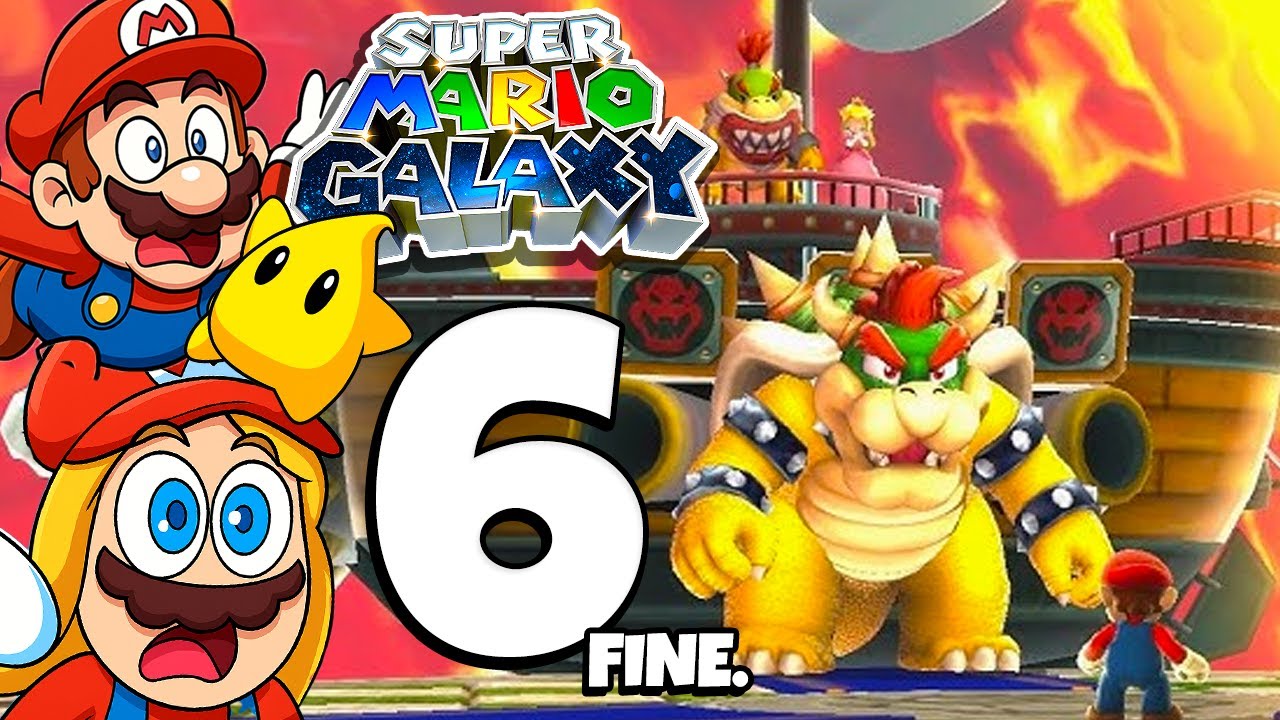L'ultimo scontro con Bowser per salvare Peach su Mario Galaxy Ep. 06 [FINE]