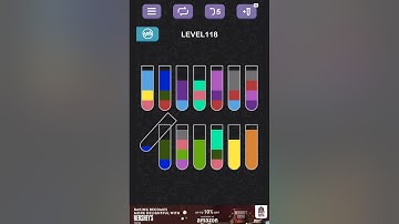 Water Sort Puzzle level 118#gameandroid #gameplay