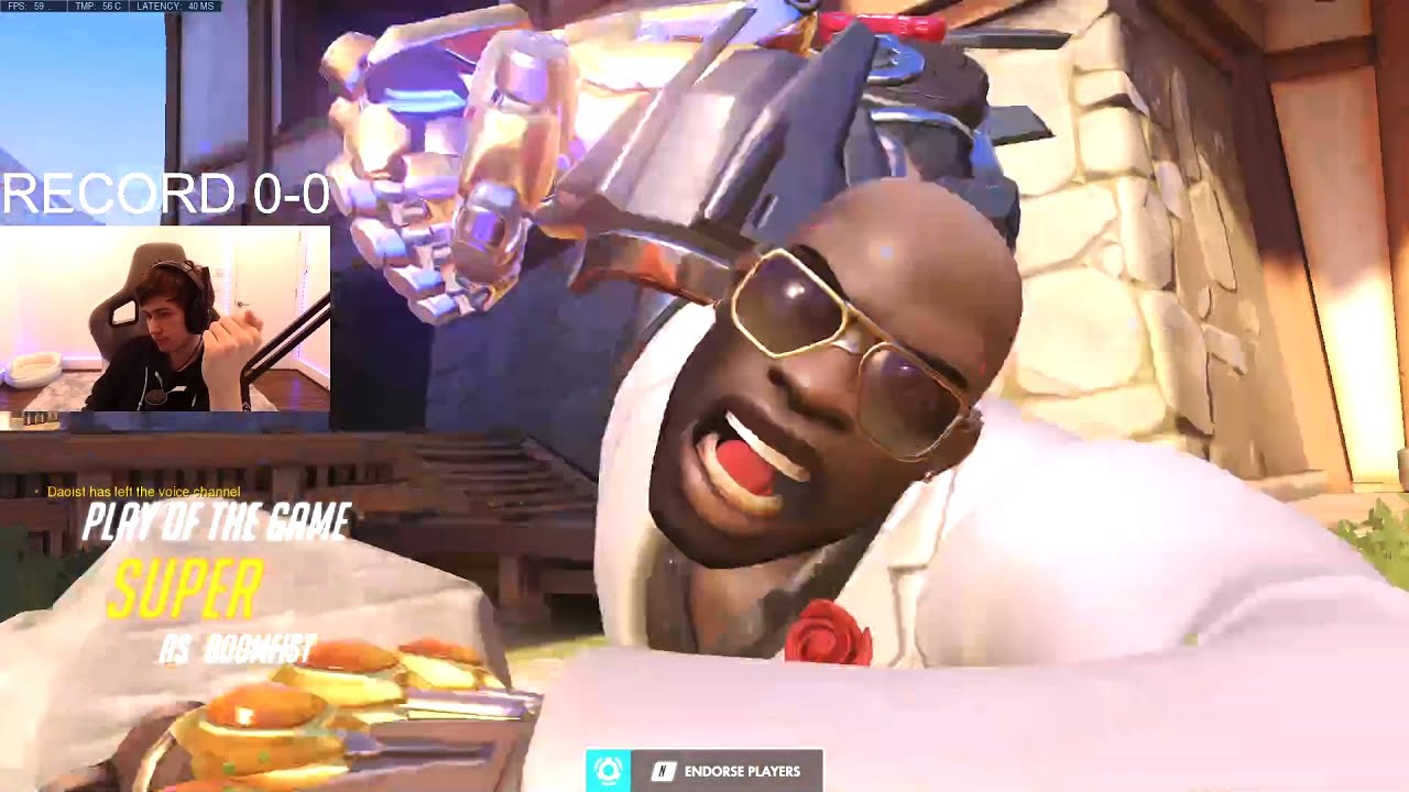 Super Echo and Doomfist gameplay - POTG! [ Overwatch Season 32 Top 500 ]