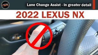 2022-2026 Lexus NX - Lane Change Assist (Reboot) - In greater detail  #LexusNX #LaneChangeAssist