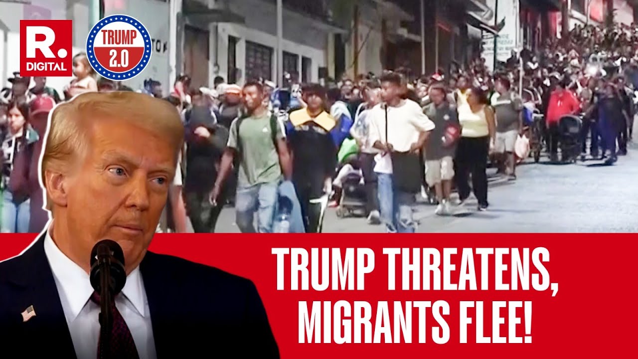 Watch: Thousands Of Migrants March To Mexico Border After Trump's Big Threat!