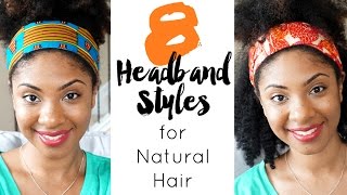 8 Headband Styles for Natural Hair ft  Loza Tam