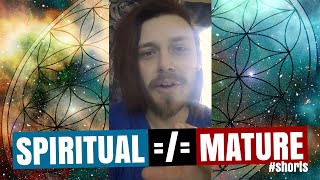 Spiritual Growth & Emotional Maturity - How To Spot a New Age Fraud #Shorts