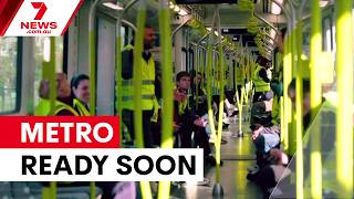 SouthWest Metro completes trials amid opening date mystery | 7NEWS
