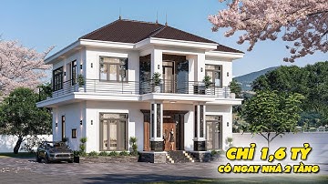 Bất ngờ với độ hoành tráng có ngôi nhà mái nhật có giá từ 1,6 tỷ này | MH05134